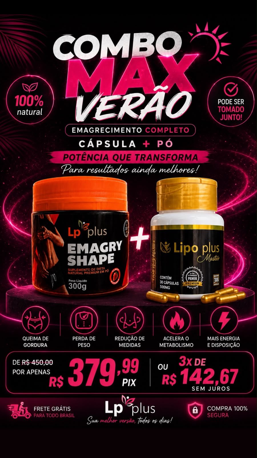 COMBO MAX VERÃO